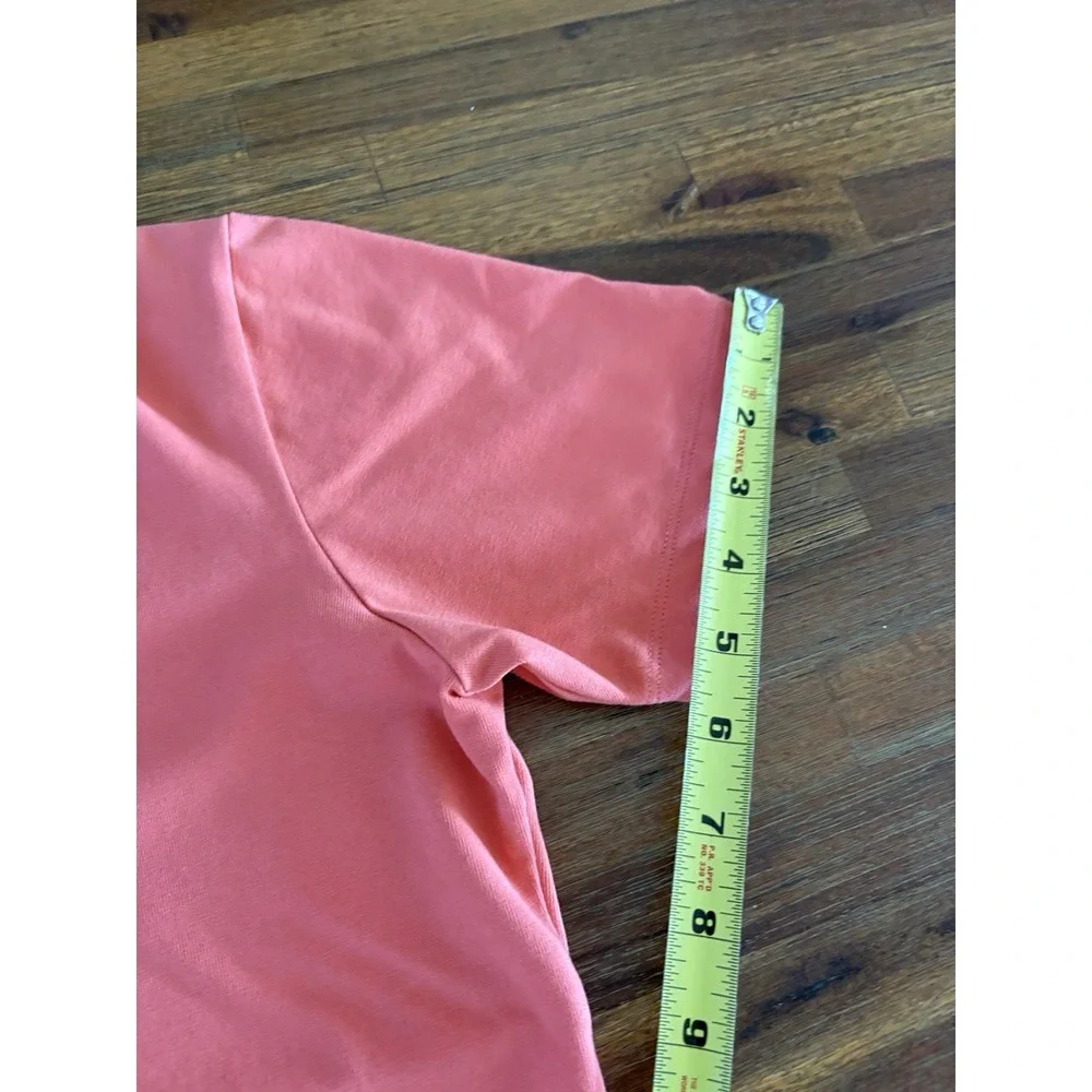 Patagonia Polo Button Down Shirt Casual Golf Salmon Pink Top Women's‎ Small